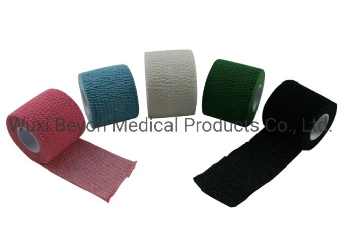 Manufacturer OEM Printing Wholesale Elastic Adhesive Weightlifting Hand Care Logo Eab Tape