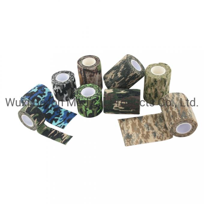 Patterned Co-Flex Self-Adhesive Elastic Cohesive OEM Bandage