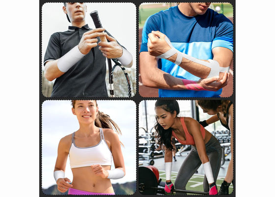 Sports Activities Wrisr, Arm,Elbow,Knee,Ankle Protection Rigid Tape Multi Color Easy Tear