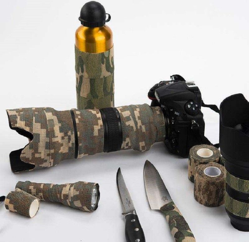 Printed Oem Camo Co Flex Self Adhesive Bandage Wrap Outdoor Elastic Bandage